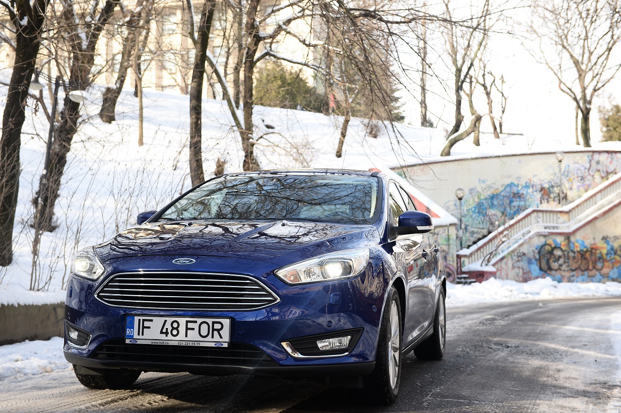 Test Auto ZF: Ford Focus facelift 1,5 EcoBoost 180 CP, accent pe tehnologie. Galerie FOTO