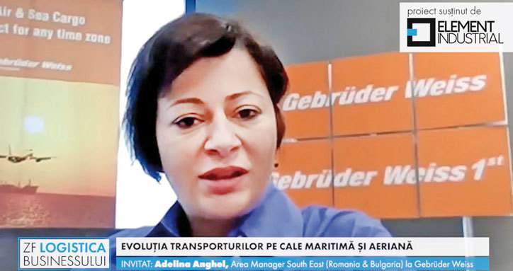 ZF Logistica Businessului. Adelina Anghel, Gebrüder Weiss România: Retailerii au stocuri pe care n-au reuşit să le vândă nici măcar de Black Friday. Se pregătesc pentru o scădere a volumelor