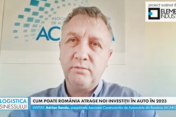ZF Logistica businessului.  Adrian Sandu, ACAROM: Investiţia nouă a Mercedes-Benz de la Sebeş dă un nou impuls industriei din România