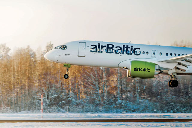 AirBaltic, compania aeriană a Letoniei, revine pe piaţa locală şi va opera curse regulate pe Bucureşti-Riga