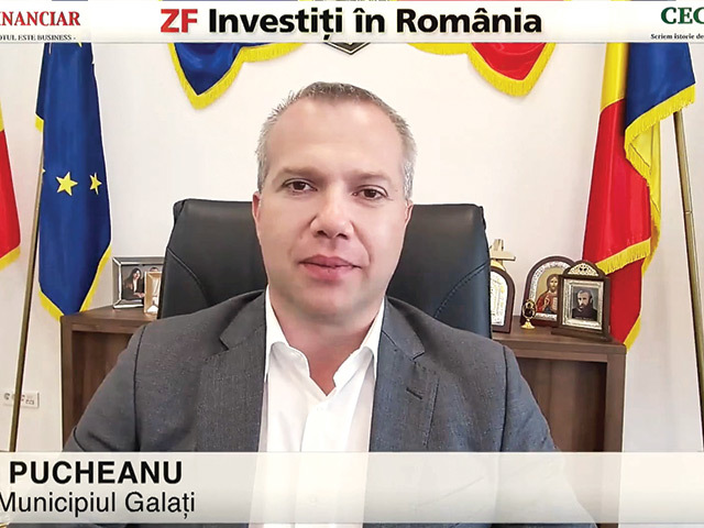 Ionuţ Pucheanu, primarul Galaţiului: Vrem să dezvoltăm la Galaţi cel mai mare port de containere, o investiţie ce ajunge la 100 mil. euro pe fonduri europene