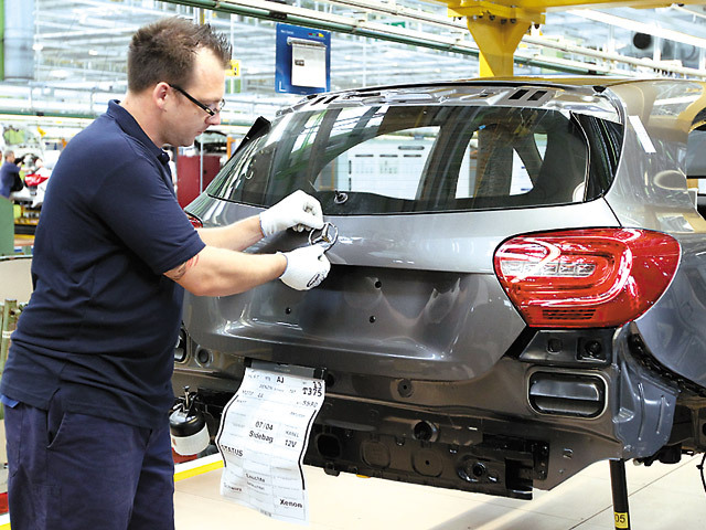 Situaţia din industria auto germană rămâne pozitivă, deşi aşteptările sunt în scădere