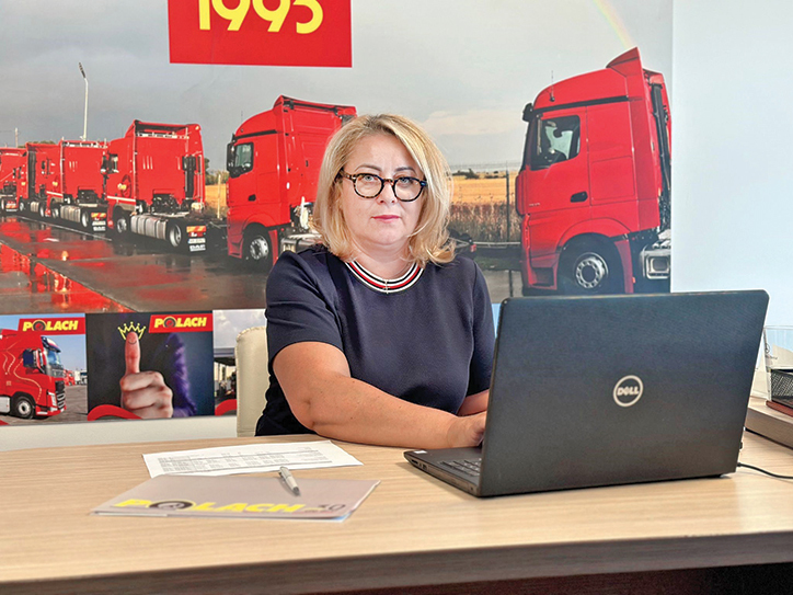 ZF Logistica businessului. Diana Covaci, Grupul Polach: Extindem flota în 2023, avem tot mai multe cereri de transport