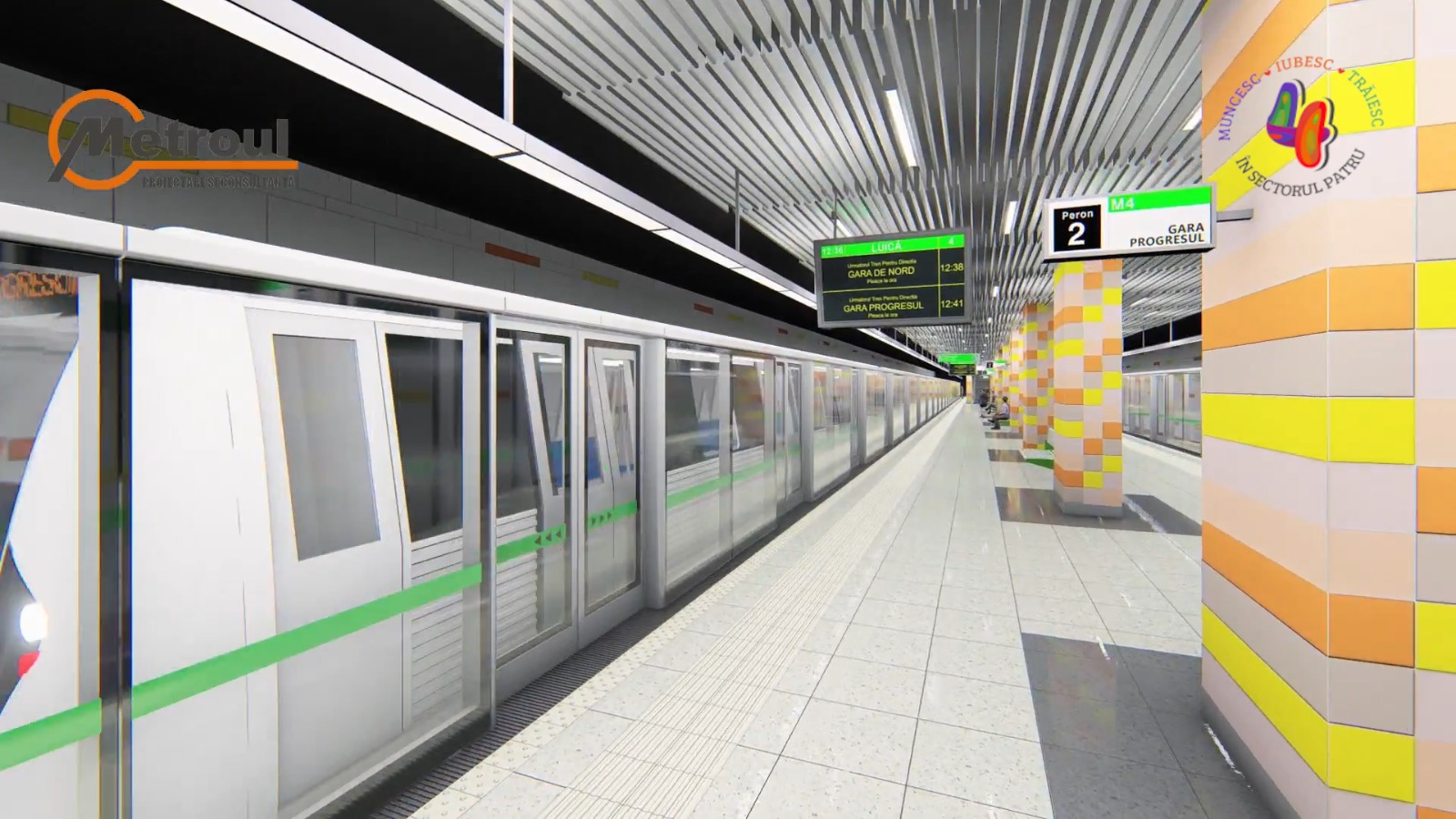În sfârşit: Metroul care va traversa S4 între Gara de Nord şi Gara Progresul primeşte undă verde 