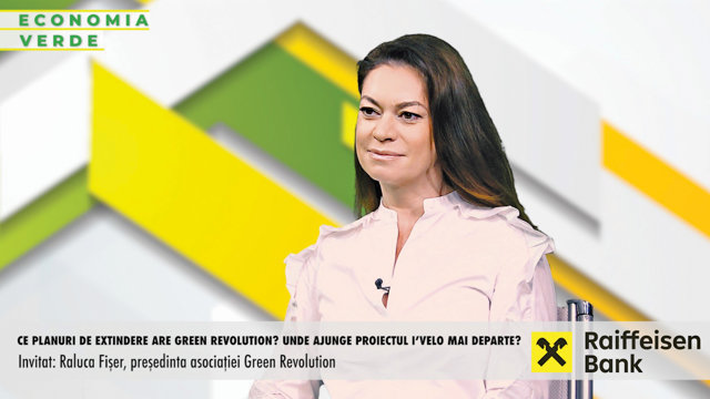 ZF Economia Verde. Raluca Fişer, Green Revolution: Extindem anul acesta proiectul I’Velo şi la Timişoara, unde începem cu 9 staţii şi 320 de biciclete