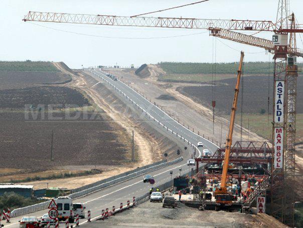 Tronsonul Cernavodă-Medgidia al autostrăzii Cernavodă-Constanţa va fi inaugurat săptămâna viitoare