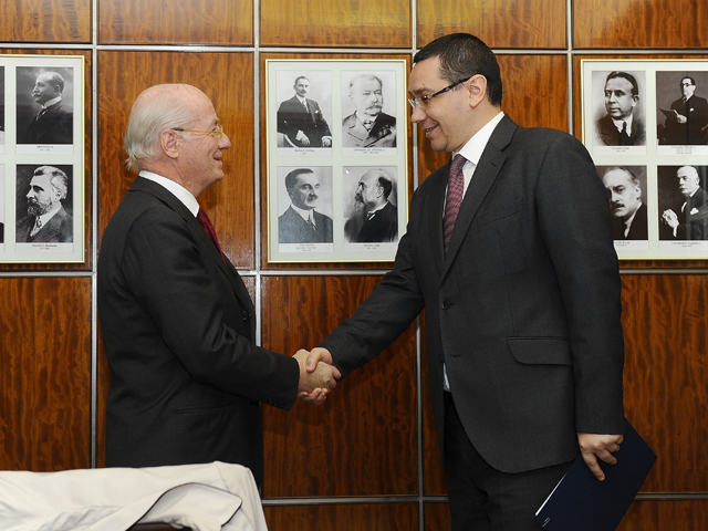 Şeful Tenaris, cu afaceri anuale de 10 miliarde de dolari, s-a întâlnit ieri cu Victor Ponta