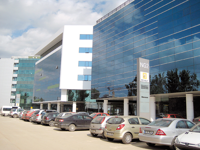 Centrul de inginerie al francezilor de la Renault rămâne încă patru ani în clădirea omului de afaceri Marius Ivan din Pipera