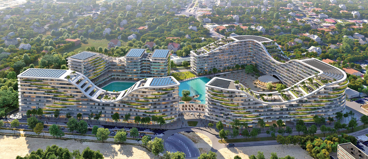 Dezvoltatorul imobiliar Forty Management începe lucrările pentru proiectul Central District Lagoon City din nordul Bucureştiului, o investiţie de 120 mil. euro