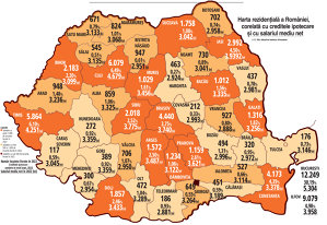 Analiză Cum să locuieşti mai bine. Ce arată harta rezidenţială a României corelată cu salariul mediu şi creditele ipotecare