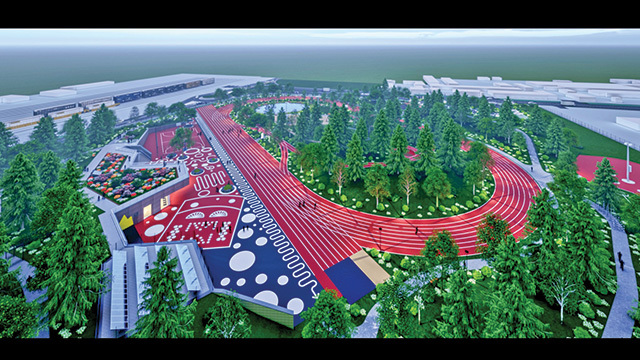 Business sportiv. Bacăul va fi primul oraş din ţară care va avea un parc întreg dedicat sportului de masă: Athletic Park, o investiţie de peste 14 mil. euro, ar urma să fie gata în acest an
