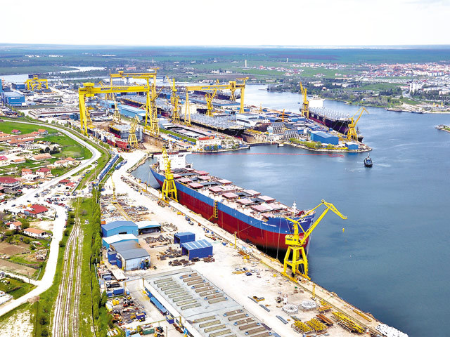 Olandezii de la Damen investesc 23 mil. euro la Galaţi în hala de asamblat nave