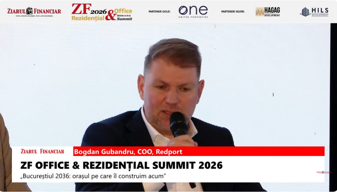  Bogdan Gubandru, COO, Redport:Ţinta pentru 2036 este...