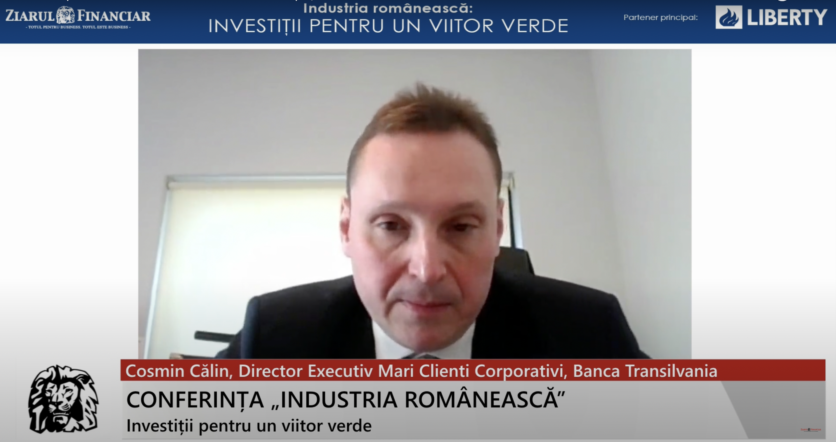 Cosmin Călin, director executiv mari clienţi corporativi, Banca Transilvania: Segmentul industrial este semnificativ în portofoliul nostru, este undeva în top trei