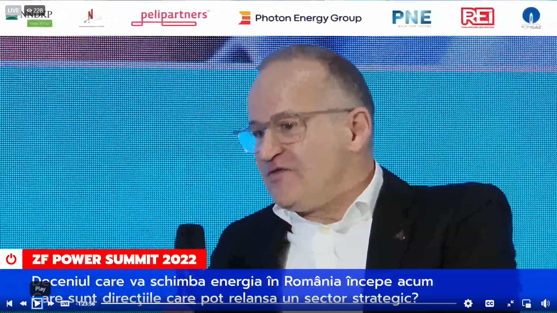 ZF Power Summit 2022. Antoine Kohler, GFG, acţionarul Liberty Galaţi: Suntem al doilea cel mai mare consumator de energie din România şi în urma tranziţiei verzi vom fi primul
