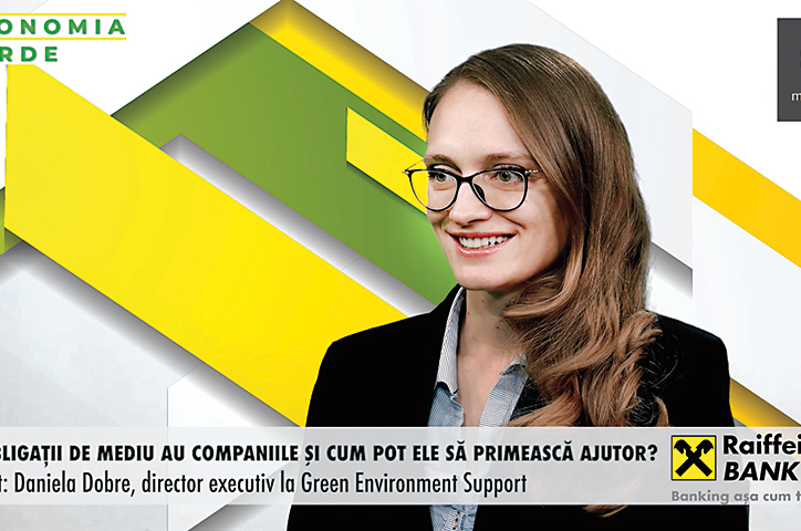 Daniela Dobre, Green Environment Support: Companiile româneşti au început să fie din ce în ce mai interesate de mediu, însă preocuparea lor este de a avea costuri cât mai mici. Bugetele de investiţii sunt de 1-2% din afaceri