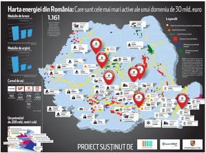 Proiect special. Anuar ZF Energie: Harta energiei din România sau unde se află activele strategice care ţin o ţară în mişcare