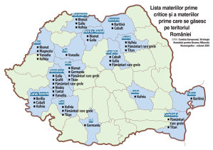 Analiza de luni. Cea mai râvnită hartă a României: În Bihor sunt rezerve moderate de magneziu, iar în Munţii Parâng se află rezerve de grafit. Ce alte materii prime critice, esenţiale pentru tranziţia energetică, mai ascund adâncurile României?
