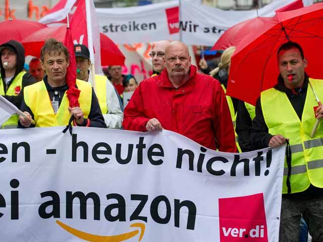 Angajaţii Amazon Germania au intrat în grevă pentru a obţine salarii mai mari