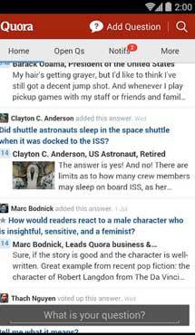 Aplicaţia zilei: Quora