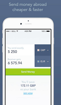 Aplicaţia zilei: TransferWise Money Transfer