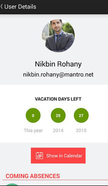 Aplicaţia săptămânii: Vacation Tracker