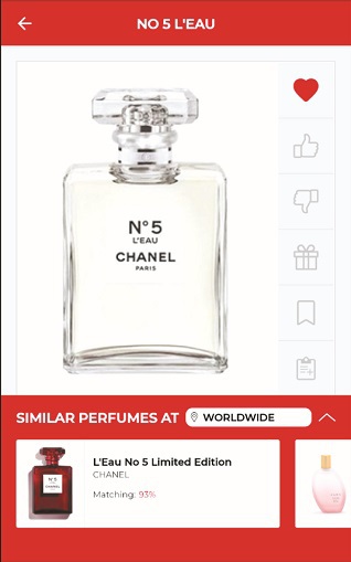 Aplicaţia zilei: Perfumist Perfumes Advisor