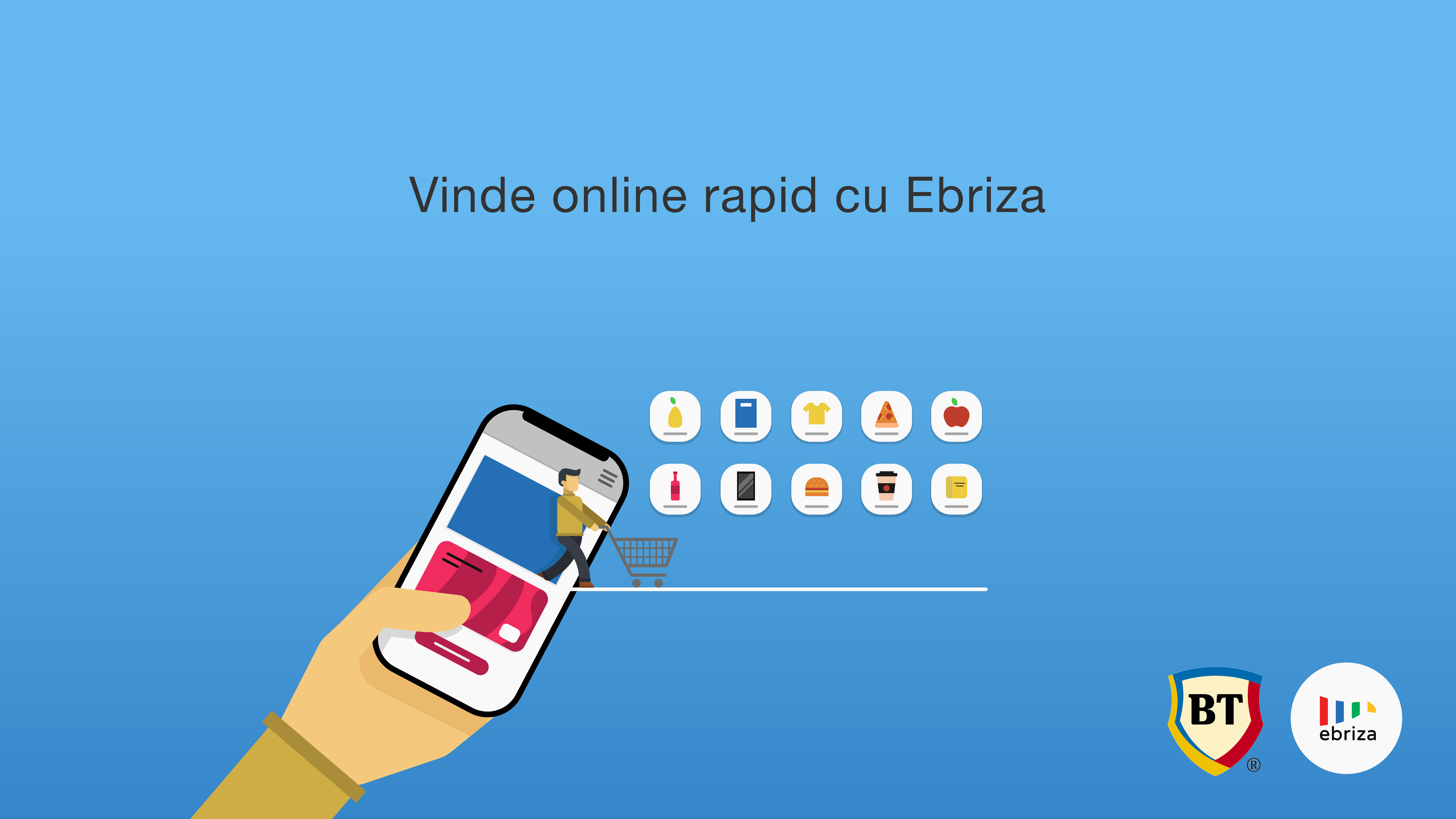 Start-up-ul local Ebriza: Am dezvoltat o aplicaţie pentru ca orice jucător din domeniul ospitalităţii şi retail să poată vinde online rapid