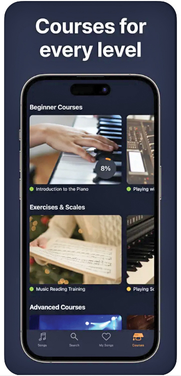 Aplicaţia zilei. flowkey – Learn Piano