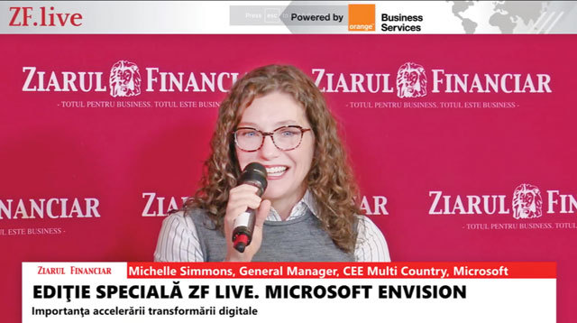 Ediţie specială ZF Live. Ce au spus speakerii de la evenimentul Microsoft Envision România: Cetăţenii vor ca statul să se digitalizeze, au alte aşteptări faţă de acum 5 ani, iar PNRR este o oportunitate enormă