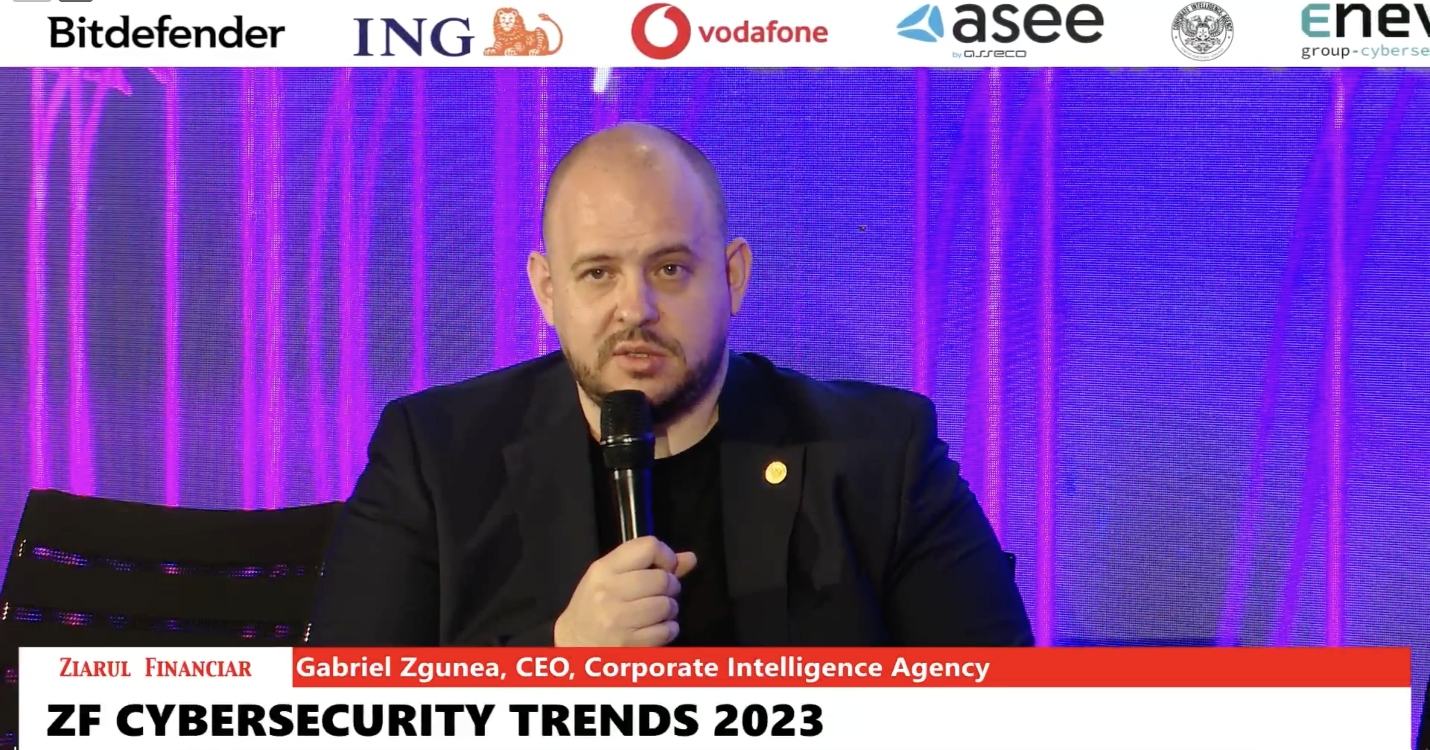 ZF Cybersecurity Trends 2023. Gabriel Zgunea, CEO, Corporate Intelligence Agency: De departe cel mai întâlnit tip de fraudă în companiile din România este corupţia privată