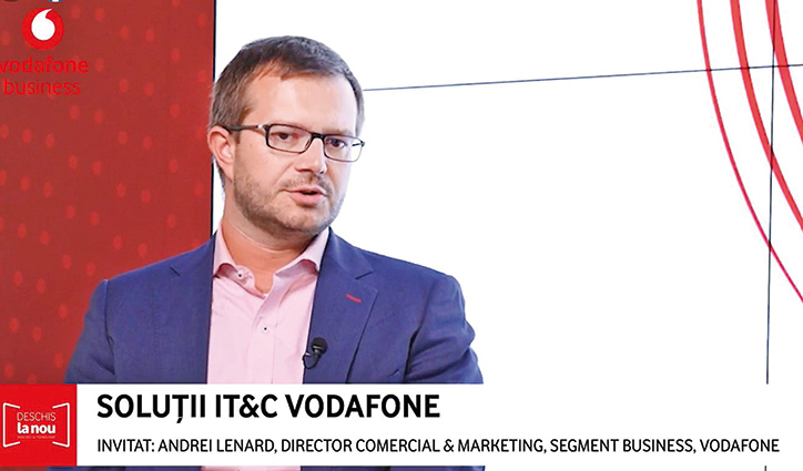 ZF / Vodafone Deschis la Nou. Andrei Lenard, director comercial şi de marketing pe segmentul business, Vodafone România: Tehnologia ajută companiile să fie competitive pe piaţă atât la nivel naţional, cât şi internaţional