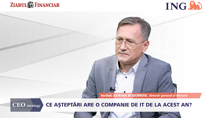 CEO Strategy, un proiect Ziarul Financiar şi ING Bank. Adrian Bodomoiu, director general al Wizrom: Ne uităm la posibilitatea de a achiziţiona companii de pe piaţă. Ne aflăm în discuţii cu câteva companii. Sperăm să finalizăm o tranzacţie anul acesta
