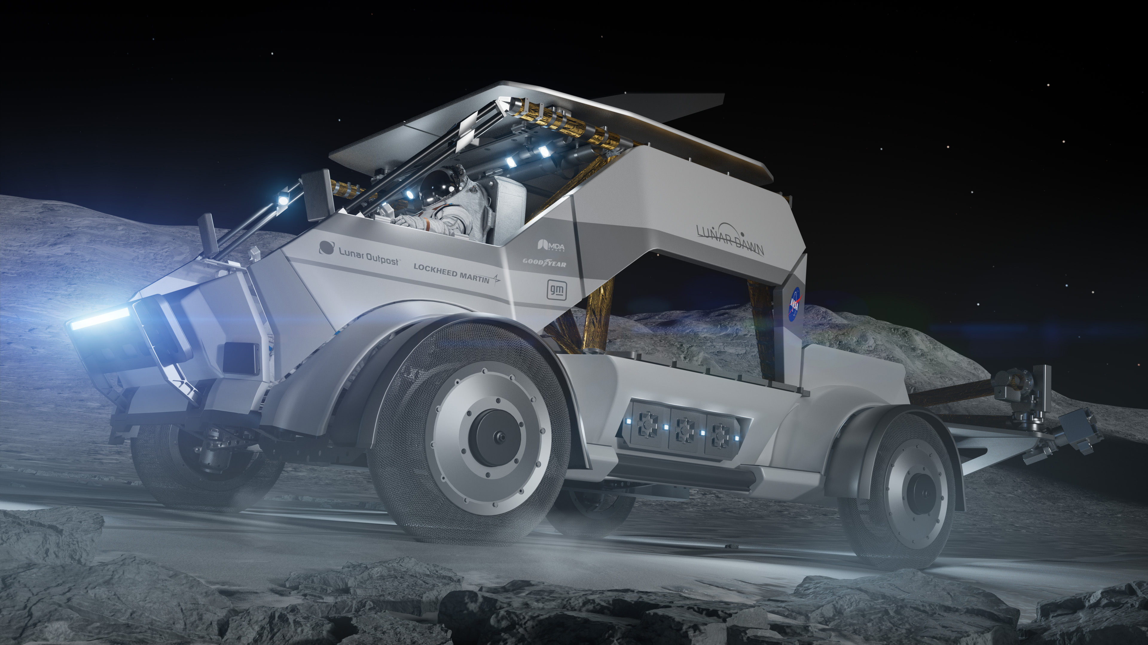 Americanii reîncep misiunile umane pe Lună: cum va arăta vehiculul de explorare a Lunii adaptat pentru oameni, dezvoltat de Lockheed Martin (GALERIE FOTO)