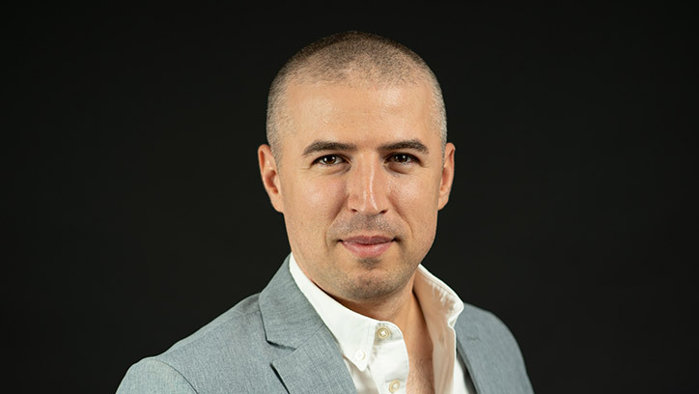 ZF IT Generation. Start-up Pitch. Ionuţ Ţurlea, cofondator şi CEO al GEOflux.ai – soluţie de marketing pentru optimizarea vizibilităţii brandurilor în platformele AI:  Ţintim venituri lunare de 50.000 de euro până la finalul anului. Am atras deja 15 clien