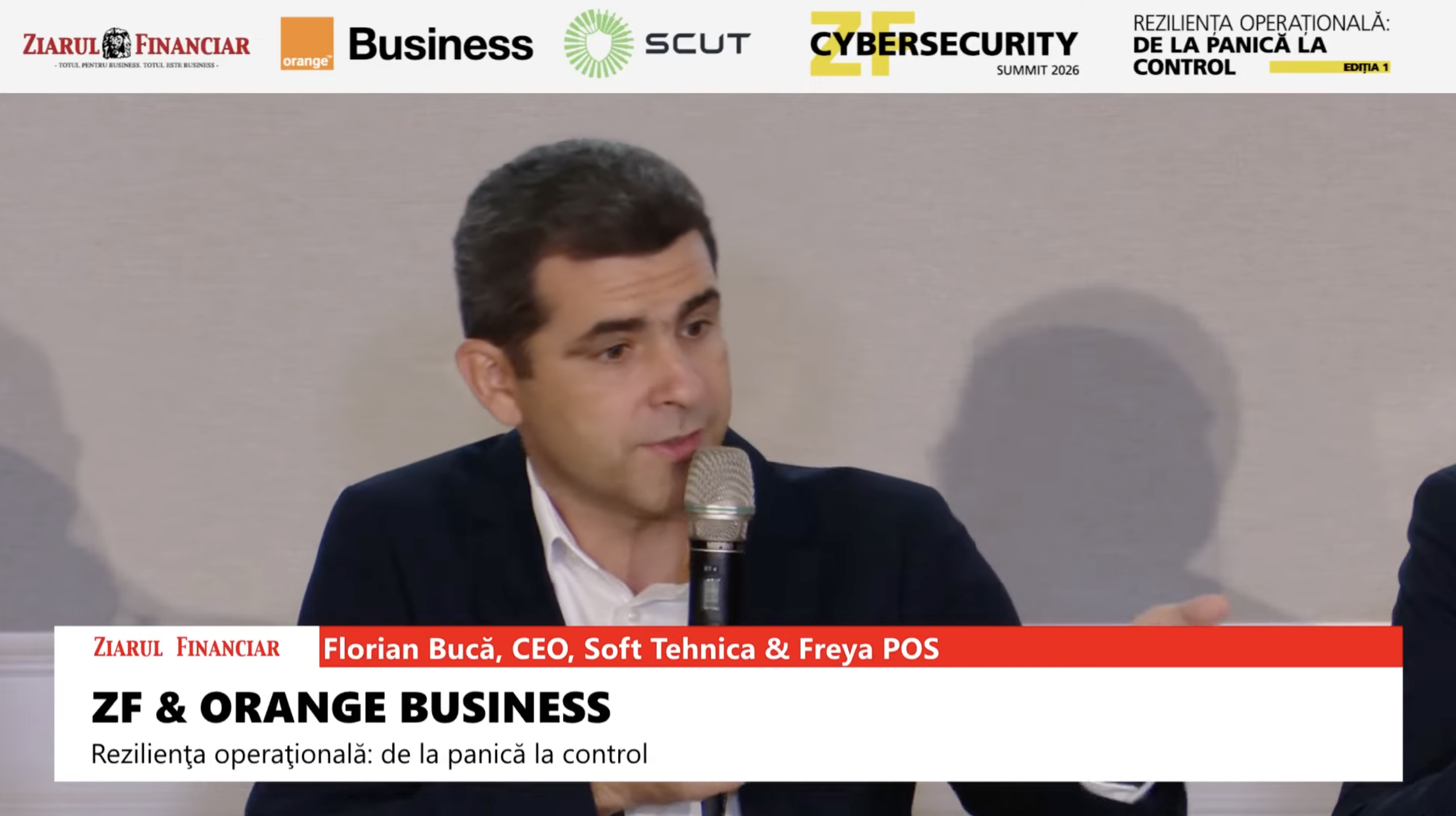 Florian Bucă, CEO al Soft Tehnica, compania din spatele...