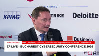 Ediţie specială ZF Live - Bucharest Cybersecurity Conference 2026. Dan Cîmpean, directorul DNSC: Organizaţiile care nu se conformează legislaţiei NIS2 vor fi sancţionate. „Nu este abordarea noastră preferată (...), dar o vom face fără nicio ezitare“