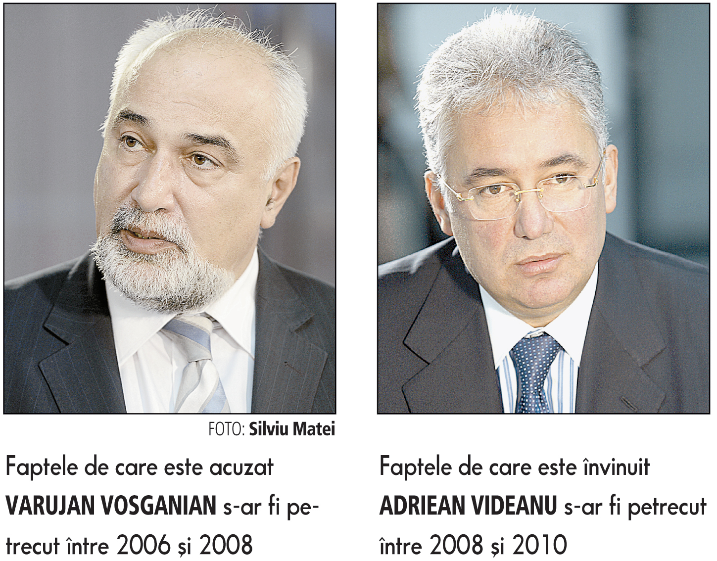 Vosganian şi Videanu, acuzaţi de subminarea economiei naţionale. Vosganian: Procurorii nu trebuie să se pronunţe pe „decizii economice“