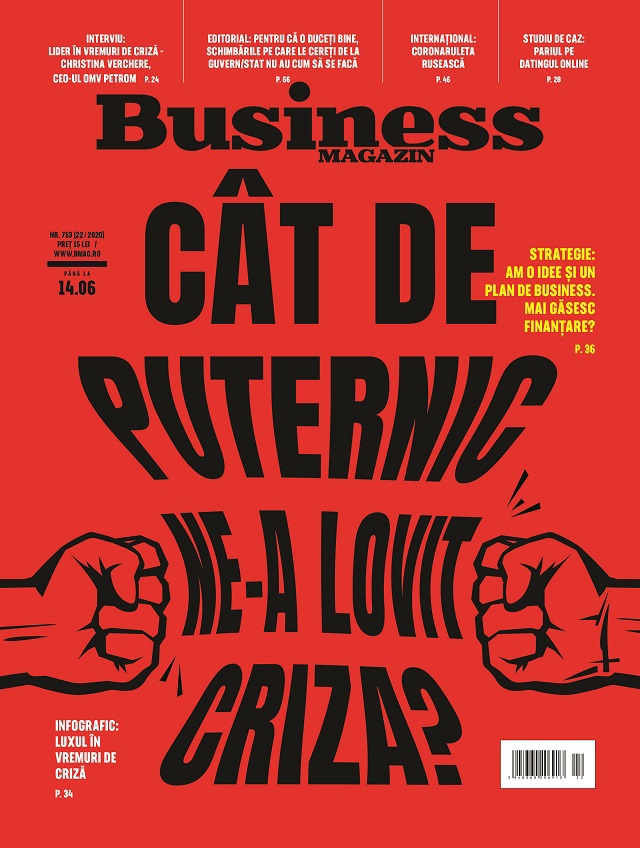 Ce puteţi citi în noua ediţie a Business MAGAZIN: cât de tare ne-a lovit criza?
