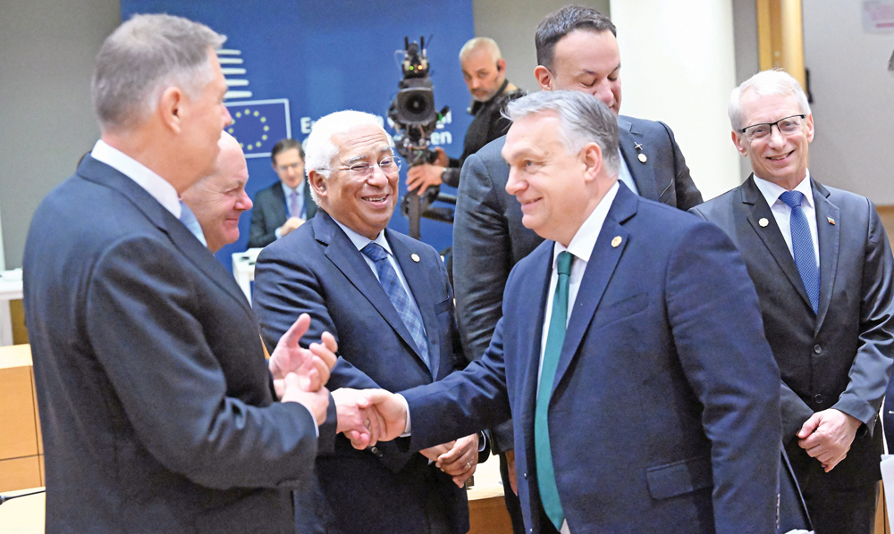UE a aprobat un ajutor de 50 mld. euro pentru Ucraina, inclusiv cu votul Ungariei