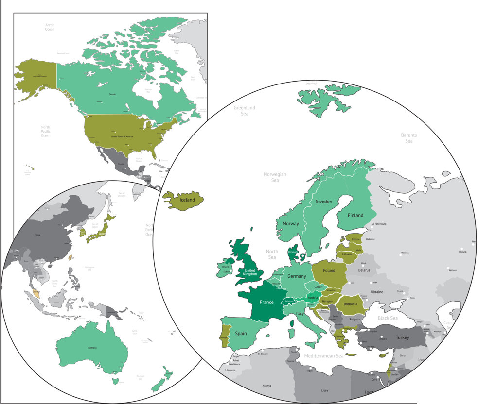 Pagina verde. Un studiu al Universităţii Yale pune România în liga celor mai verzi 40 de ţări din toată lumea. Dintre ţările care se află în top 40, România are cel mai mic PIB per capita, pe baza datelor din 2019