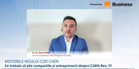 ZF Live. Radu Pavel, avocat coordonator, Pavel, Mărgărit şi Asociaţii: Activităţile economice sunt reclasificate prin trecerea la CAEN 3 pentru o imagine mai clară a economiei. S-a simţit nevoia unor detalieri