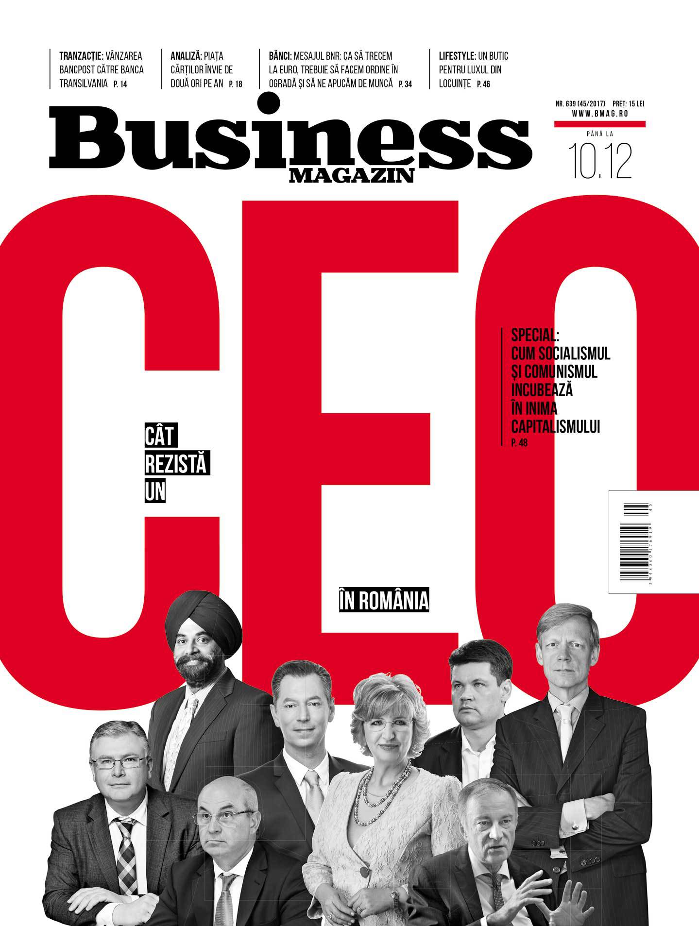 Ce puteţi citi în numărul din această săptămână al revistei Business MAGAZIN
