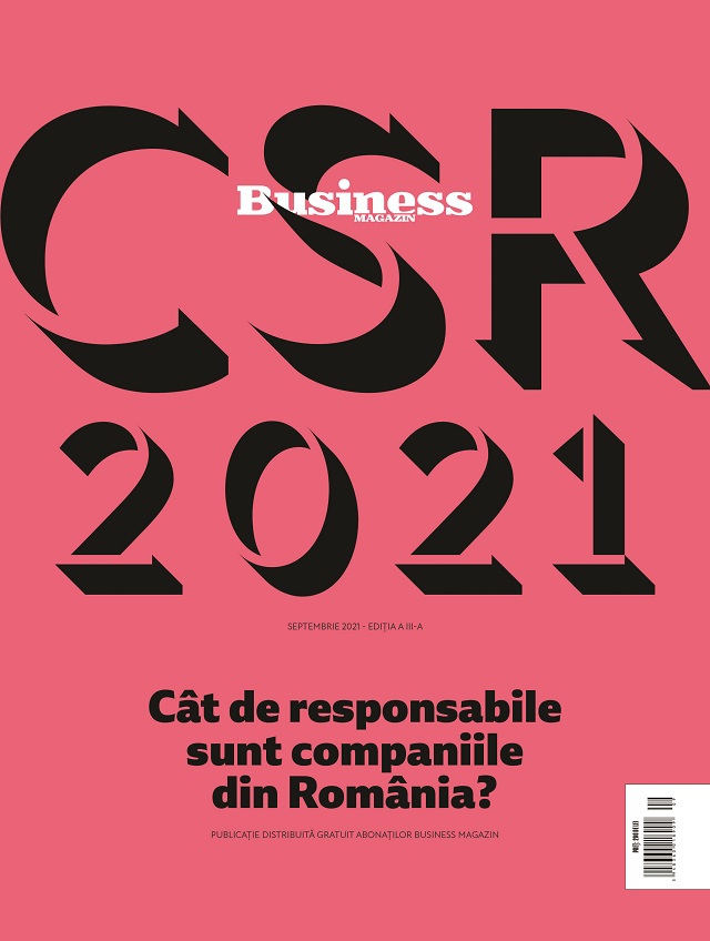 Business MAGAZIN a lansat catalogul „CSR 2021. Cât de responsabile sunt companiile din România?“