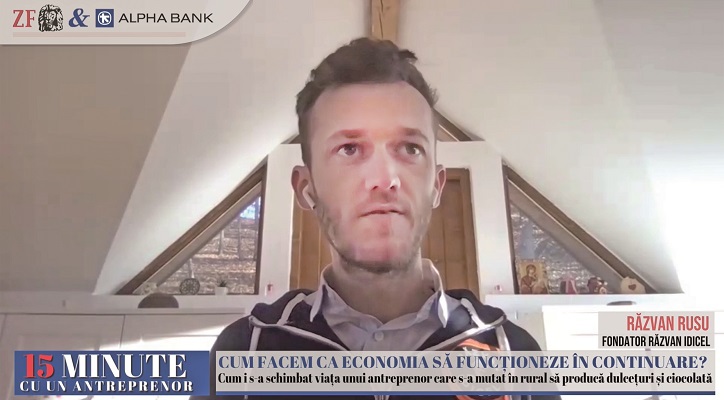 ZF 15 minute cu un antreprenor. Răzvan Rusu, Răzvan Idicel: Ne dorim să încheiem anul cu venituri de 1 mil. euro, deşi restricţiile din toamnă ne-au afectat vânzările