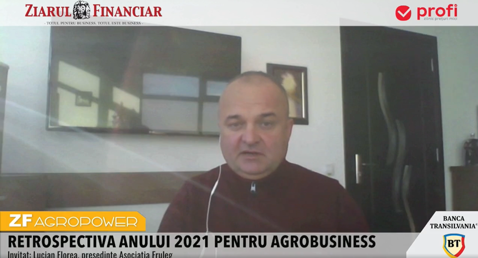 ZF Agropower. Lucian Florea, preşedintele Asociaţiei Fruleg: Avem costuri mai mari de producţie cu 60% faţă de anul trecut şi sperăm la o revenire a consumului de legume din februarie