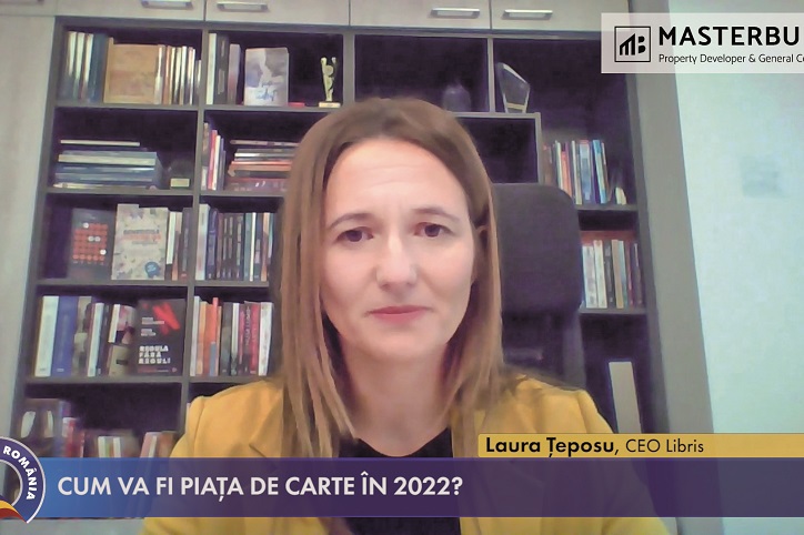 ZF/Masterbuild Produs în România. Laura Ţeposu, CEO al Libris: Aveam bugetată o investiţie de 3 mil. euro într-un depozit de carte, dar e greu să găseşti un constructor care să-ţi spună exact cât va costa un depozit care va fi livrat în 2023