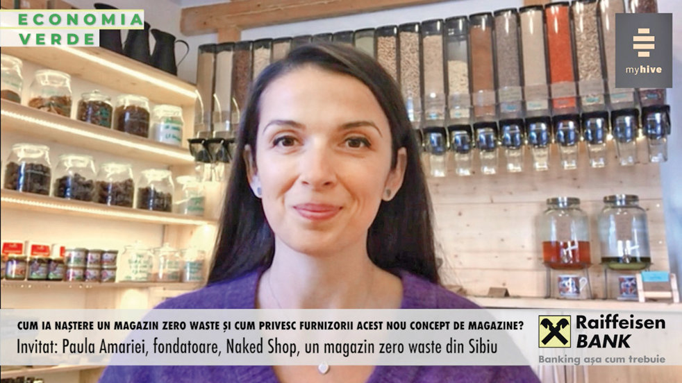 Paula Amariei, Naked Shop: Am format o alianţă împreună cu alte magazine zero waste din România şi sperăm să convingem astfel furnizorii să ne livreze mai des produse ambalate fără plastic şi la preţuri convenabile