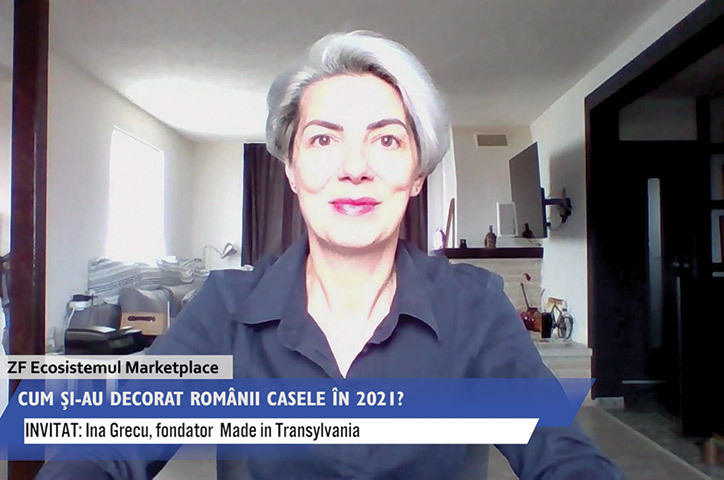 Ina Grecu, fondatoare a Made in Transylvania: În 2022 o să listăm mai multe articole pe platformele locale de tip marketplace şi vrem să ne extindem în ţări din Europa în care nu am ajuns