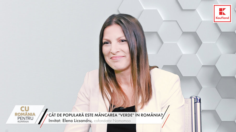 ZF/Kaufland Cu România pentru România. Elena Licsandru, cofondatoare Nomomoo: Sperăm să dublăm cifra de afaceri în 2022. Am intrat în retailul mare în acest an şi s-a simţit în vânzări